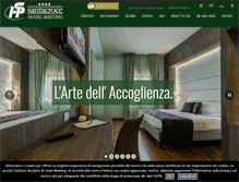 Tablet Screenshot of meeting.hotelsantacroce.com